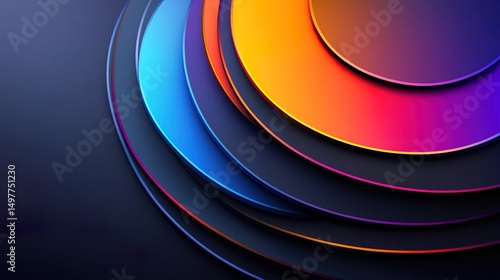 Soft Gradient Minimalist Abstract Patterns