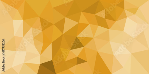 A warm, low-poly abstract background composed of various shades of orange and yellow triangles, creating a faceted and modern geometric design with a vibrant, autumnal feel.

