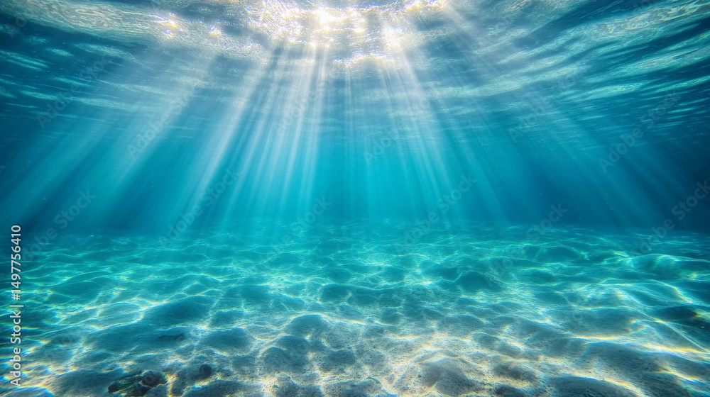 Water caustic light effect with overlay effect. Water caustic light effect with overlay effect.