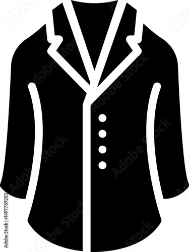 Long coat icon