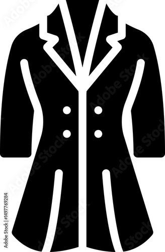 Long coat icon