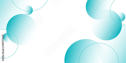 Abstract blue modern background with circle elements. Simple lines blue background with dynamic circle lines art modern nice design. Suit for business, corporate, institution, party, festive, seminar.