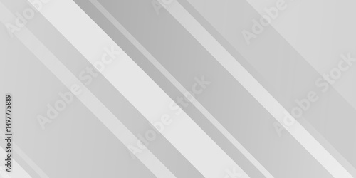 Modern banner web template abstract gray line shape with futuristic concept background. Vector abstract graphic design banner pattern presentation background web template. concept vector illustration.
