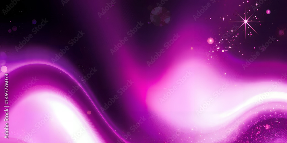 Obraz premium Abstract Pink Purple Swirling Galaxy Background Design Ideal for websites presentations and more