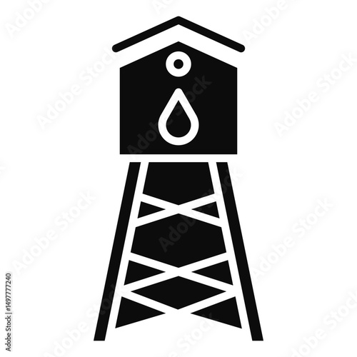 Water Tower Icon