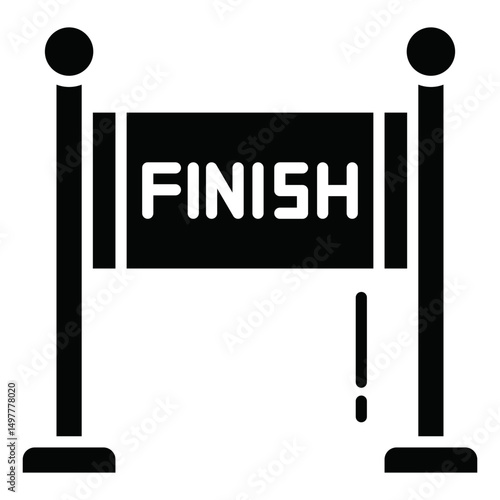 Finish Line Icon