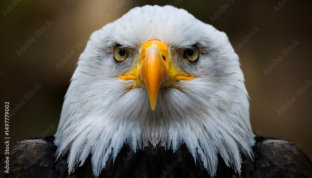Obraz premium Focusing Eagle