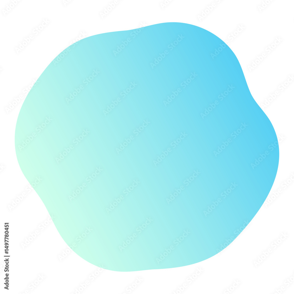 light blue Irregular Pastel Gradient Blob – Abstract Modern Element light blue Irregular Pastel Gradient Blob – Abstract Modern Element