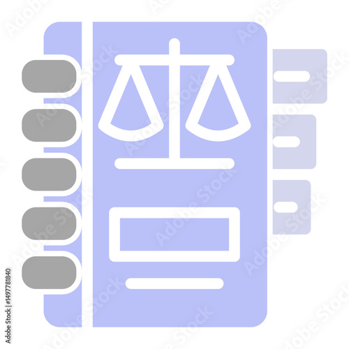 Book Icon # Notary Pack Themes # Color Style