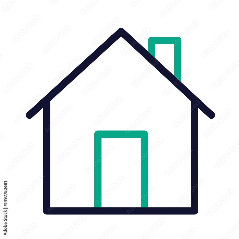 house icon on white background house icon on white background