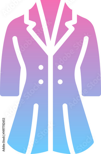 Long coat icon