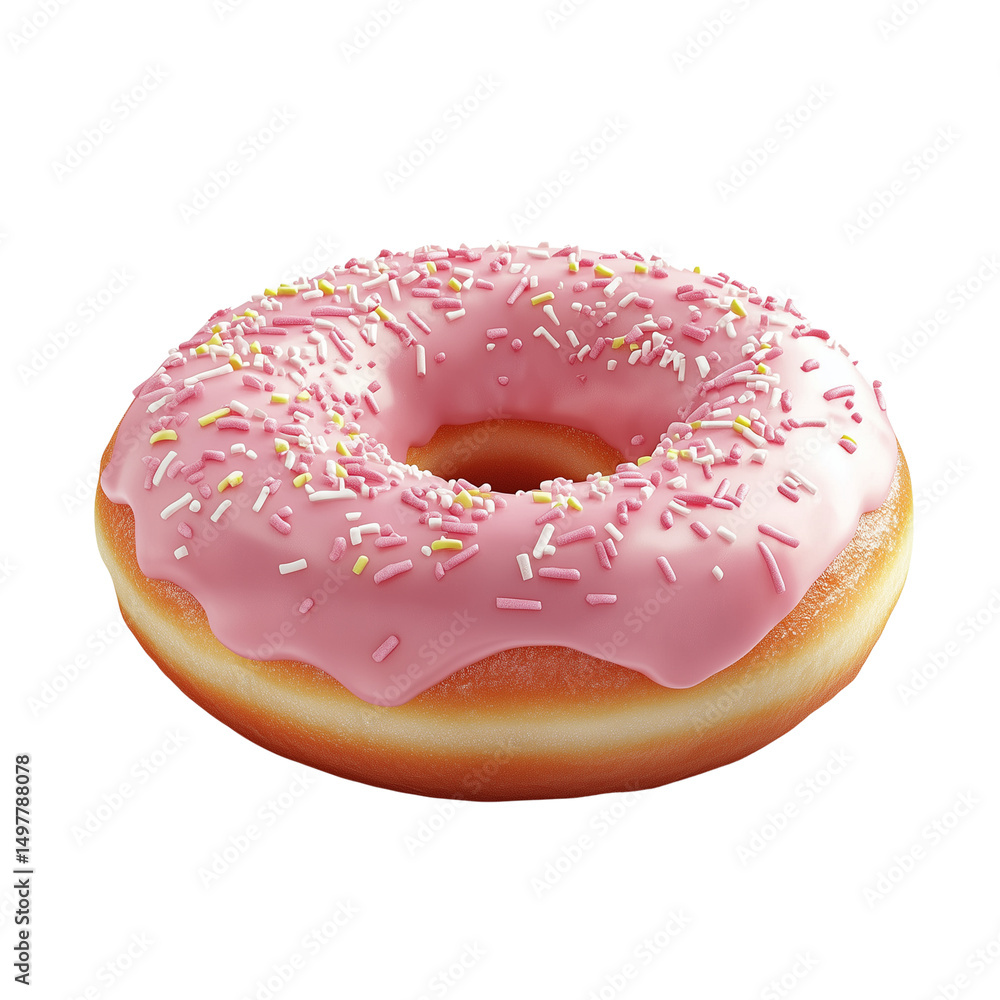 donut with sprinkles donut with sprinkles