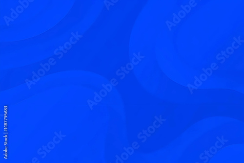 Fluid royal blue curves with subtle gradient texture a smooth and organic composition perfect for modern design projects and aesthetic visuals