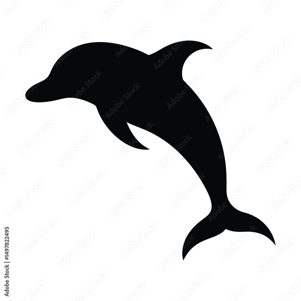 Obraz premium sleek Dolphin