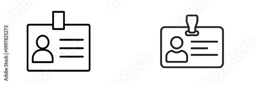 Identification cards displayed side by side highlighting different formats and designs for official use