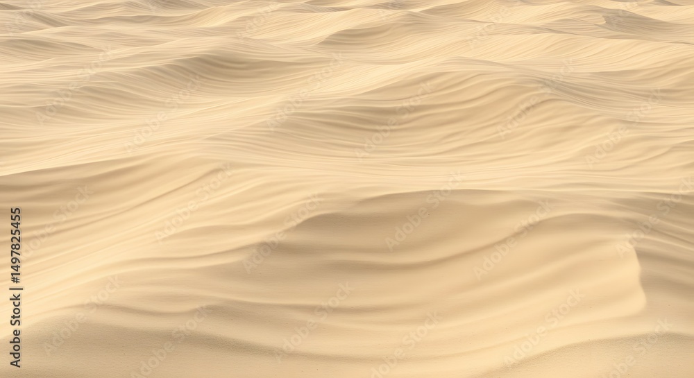 Fototapeta premium Textured Sand Dunes A Seamless High-Resolution Image for Backgrounds and Designs. realistic desert landscapes in your projects, this image offers detailed textures and subtle color variations