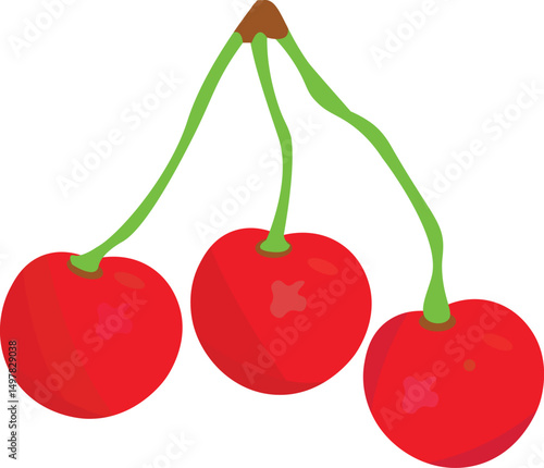 Cherry is a small, beautiful reddish-pink fruit that tastes sweet with a hint of sourness