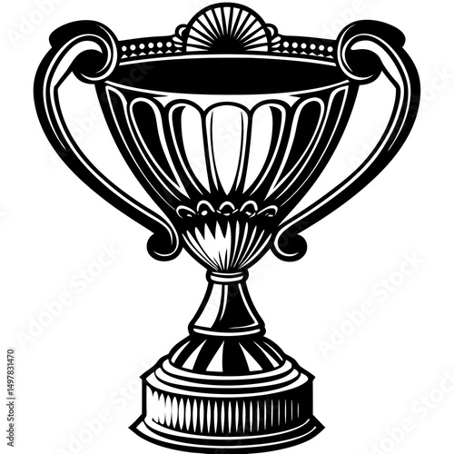 gold trophy cup
