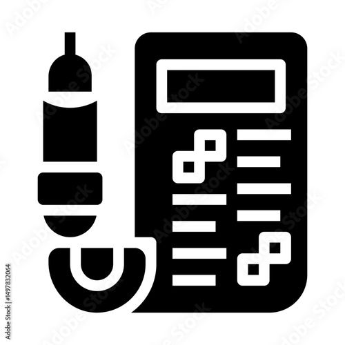 icon eyedropper with style glyph