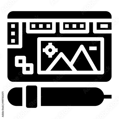 icon dropper with style glyph