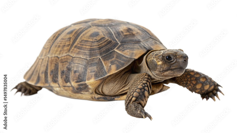 Obraz premium turtle on white background