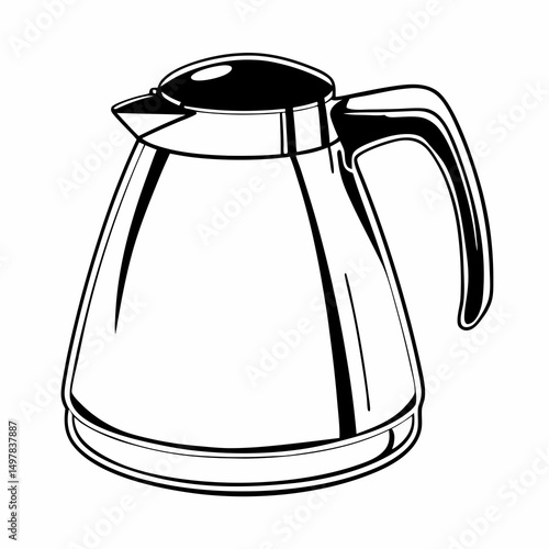 kettle vector illustration