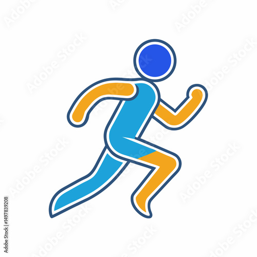 running man icon