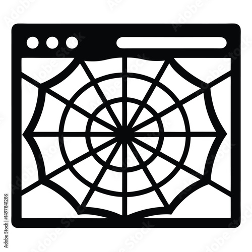 web designer element isolated flat design on white background