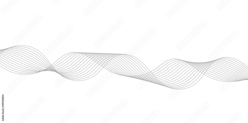Fototapeta premium Abstract wave line for banner, wallpaper background with wave design.
