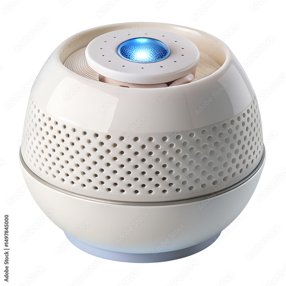 Fototapeta premium Baby Sleep Sound Projector on Transparent Background