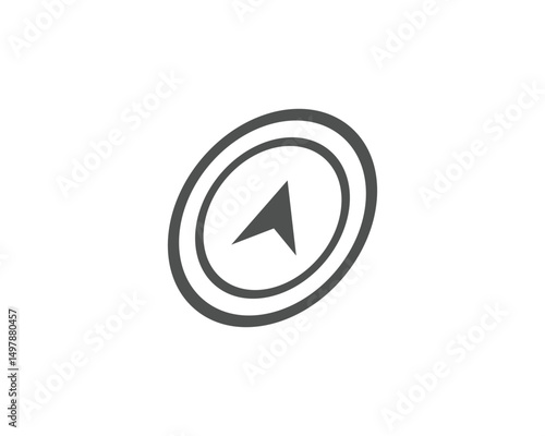 Compass Logo Template vector icon illustration design Free Download Compass Logo Template vector icon illustration design - GFXLoad