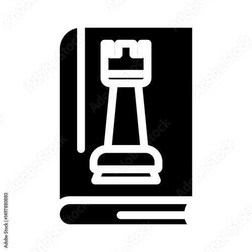 education glyph icon