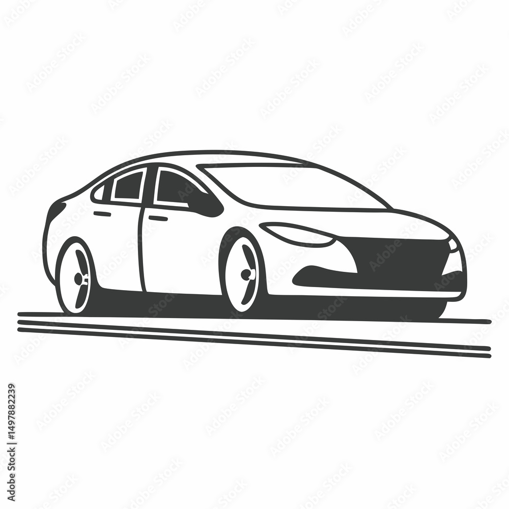 Fototapeta premium car vector illustration