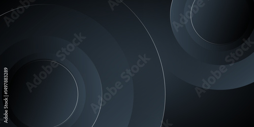 dark gray arrows abstract background design.  Vector abstract graphic design banner pattern background template. Vector illustration for presentation design. Can be used for business, corporate. 