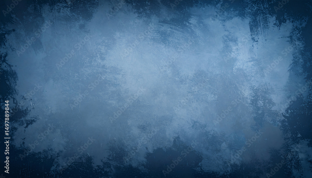 Obraz premium A textured blue background with soft gradients, creating a calm and serene atmosphere ideal for various design applications