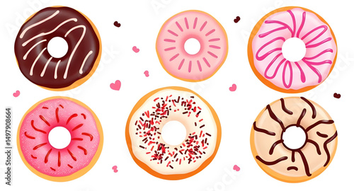 donut vector, donut food clipart, donut bakery items, donut icing vector, cartoon donut illustration, donut vector design, donut glaze art, donut sweet food, donut isolated vector, donut flat icon, do