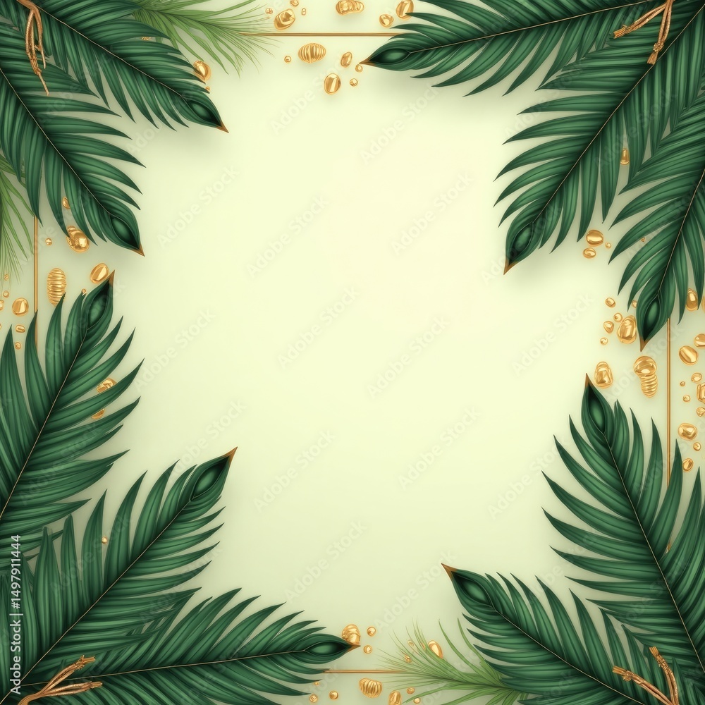 christmas frame with fir branches christmas frame with fir branches