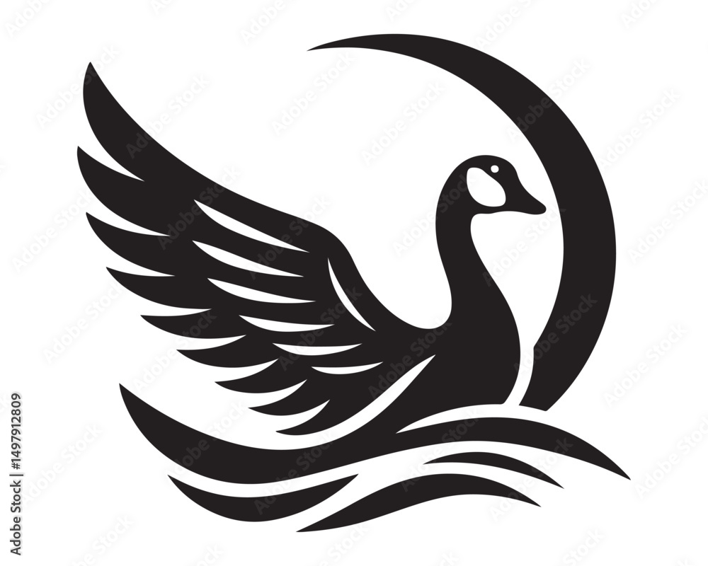 Fototapeta premium Goose 3.eps
