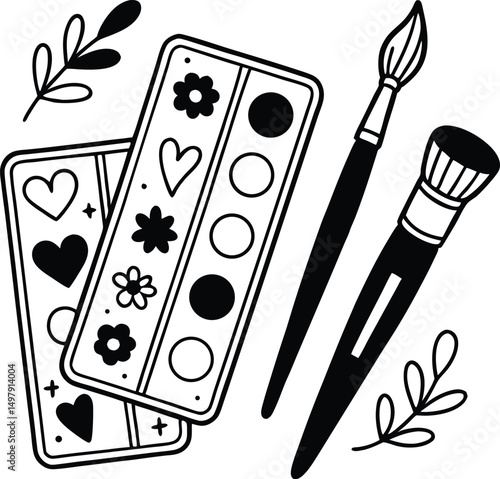 playing cards and dices