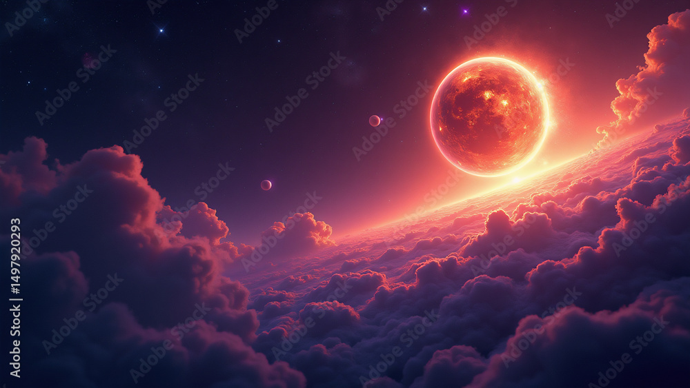 sunrise over the planet sunrise over the planet
