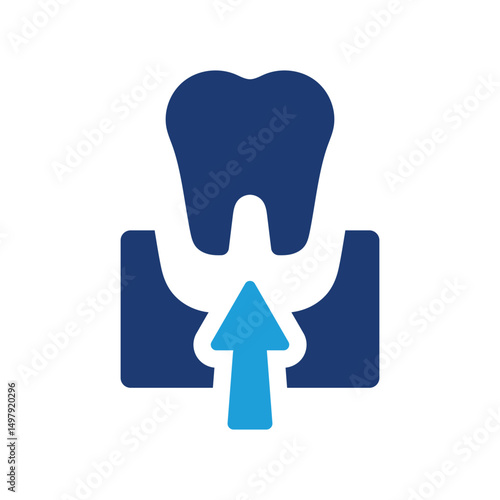 Tooth extraction icon