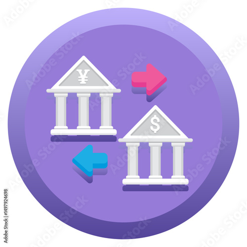 Remittance Icon – International Money Transfer & Payment SVG Vector icon


