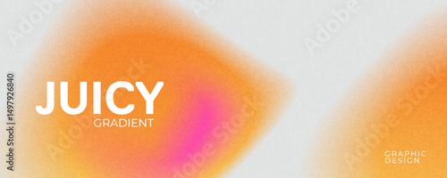Minimalist cover design template with summer sunny dynamic fluid gradient. Creative banner, poster concept in modern minimal style for corporate identity, branding, social media advertising, promo