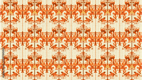 seamless pattern with birds