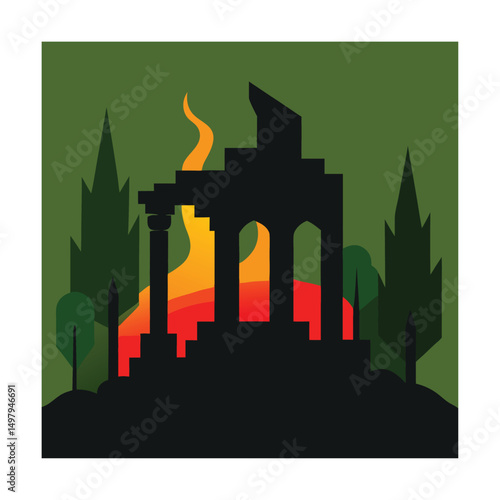 forest ruins with ancient curse   (1).eps