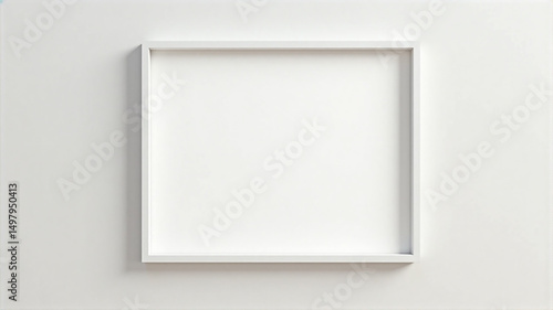 Fototapeta Naklejka Na Ścianę i Meble -  white picture frame