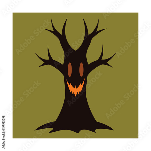 hollow tree with sinister face (3).eps