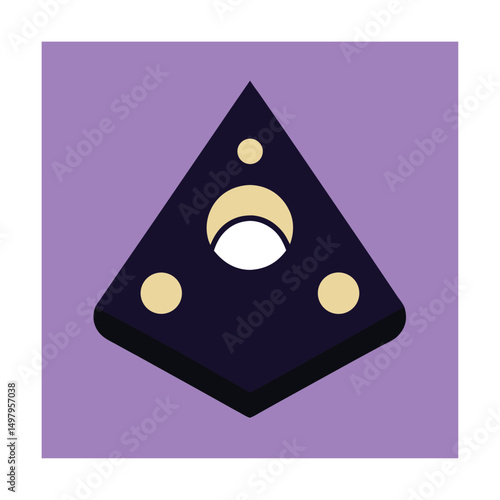 ouija board with planchette moving (2).eps