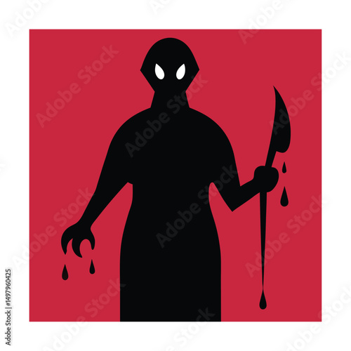 shadowy silhouette with dripping blade (3).eps