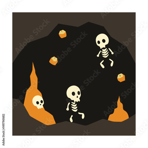 skeletons scattered in cavern (3).eps